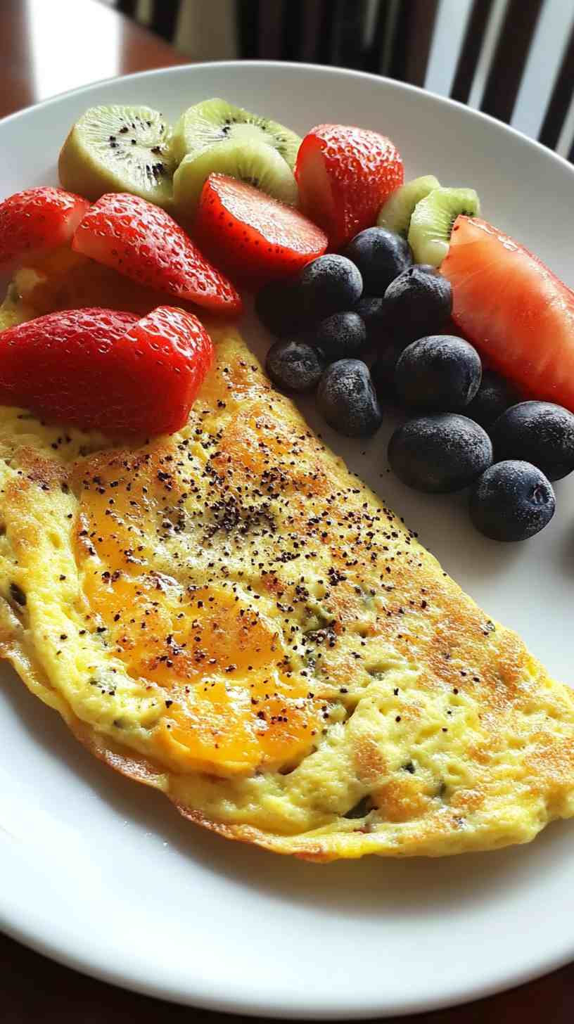 Low-Carb Veggie Omelette
