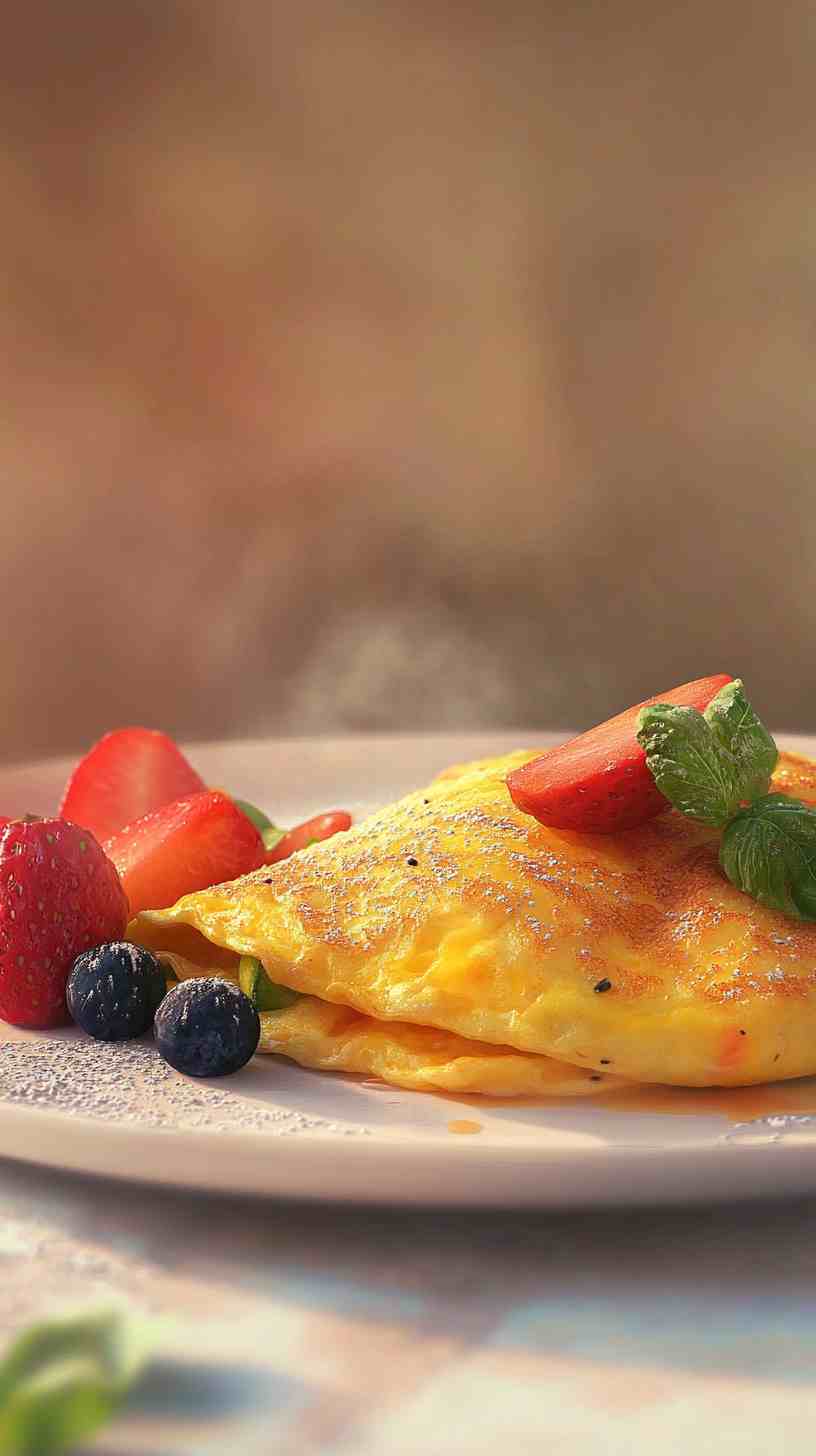 Low-Carb Veggie Omelette