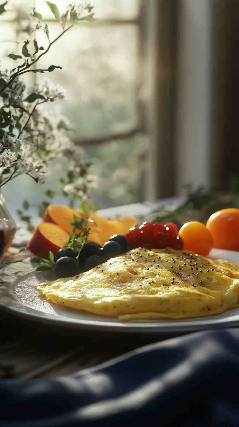 Low-Carb Veggie Omelette