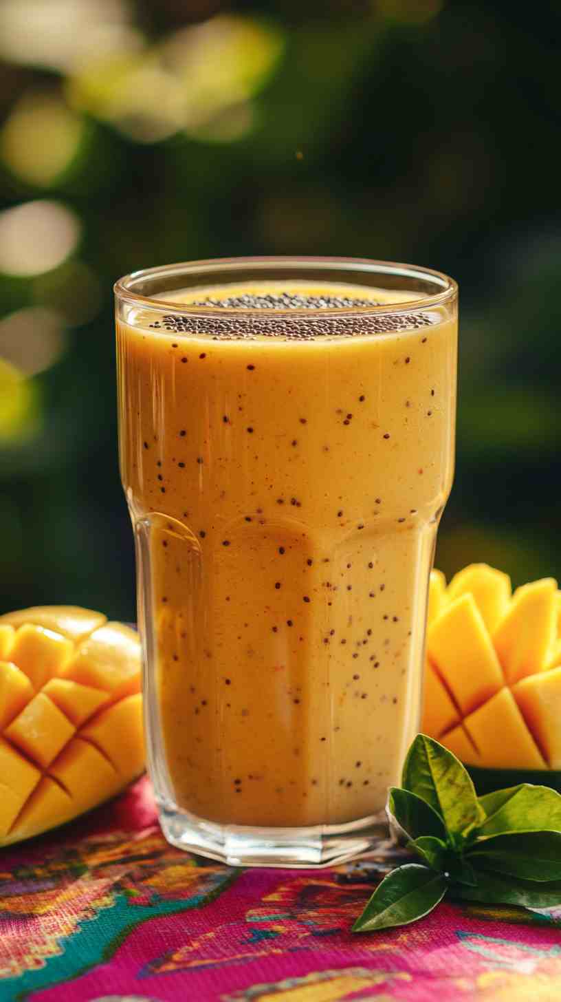 Mango Chia Superfood Smoothie