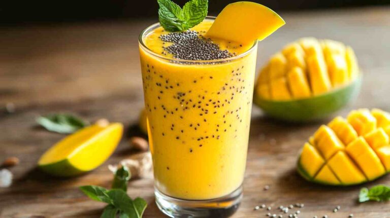 Mango Chia Superfood Smoothie