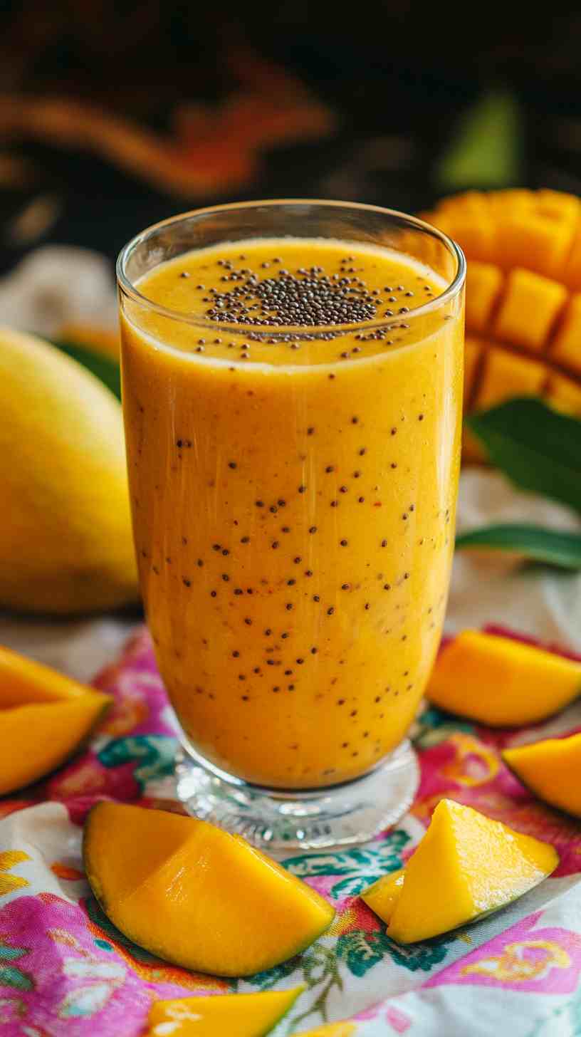 Mango Chia Superfood Smoothie