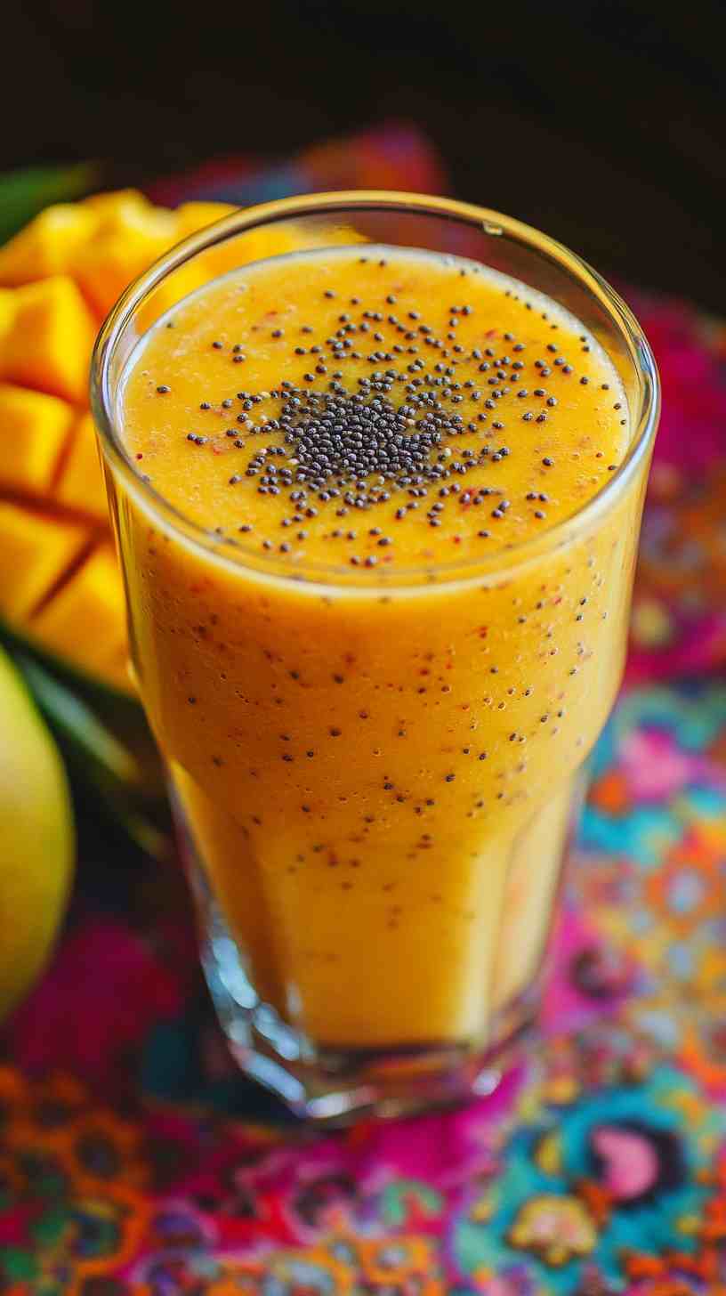 Mango Chia Superfood Smoothie