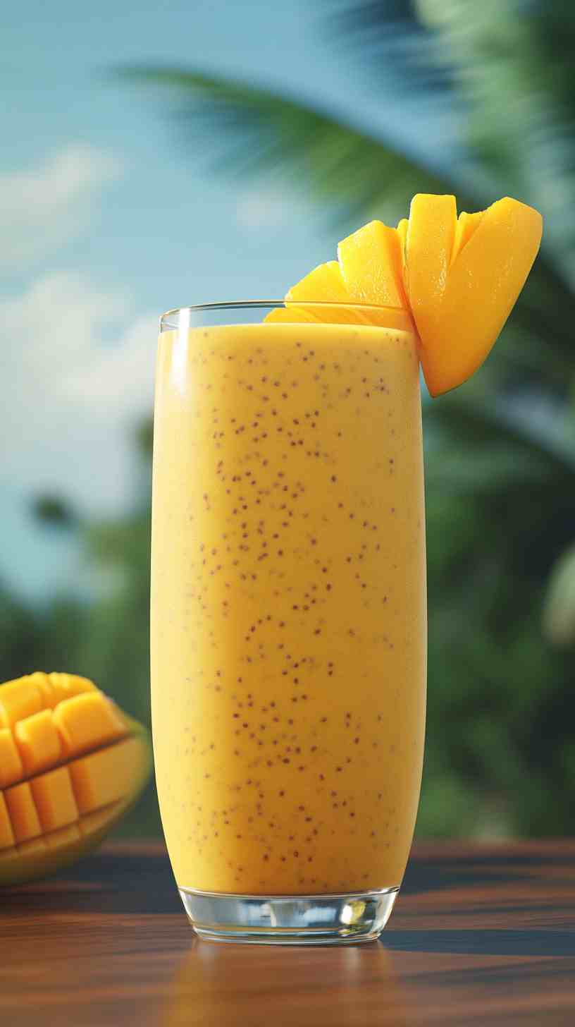 Mango Chia Superfood Smoothie