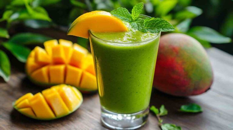 Mango Green Detox Smoothie