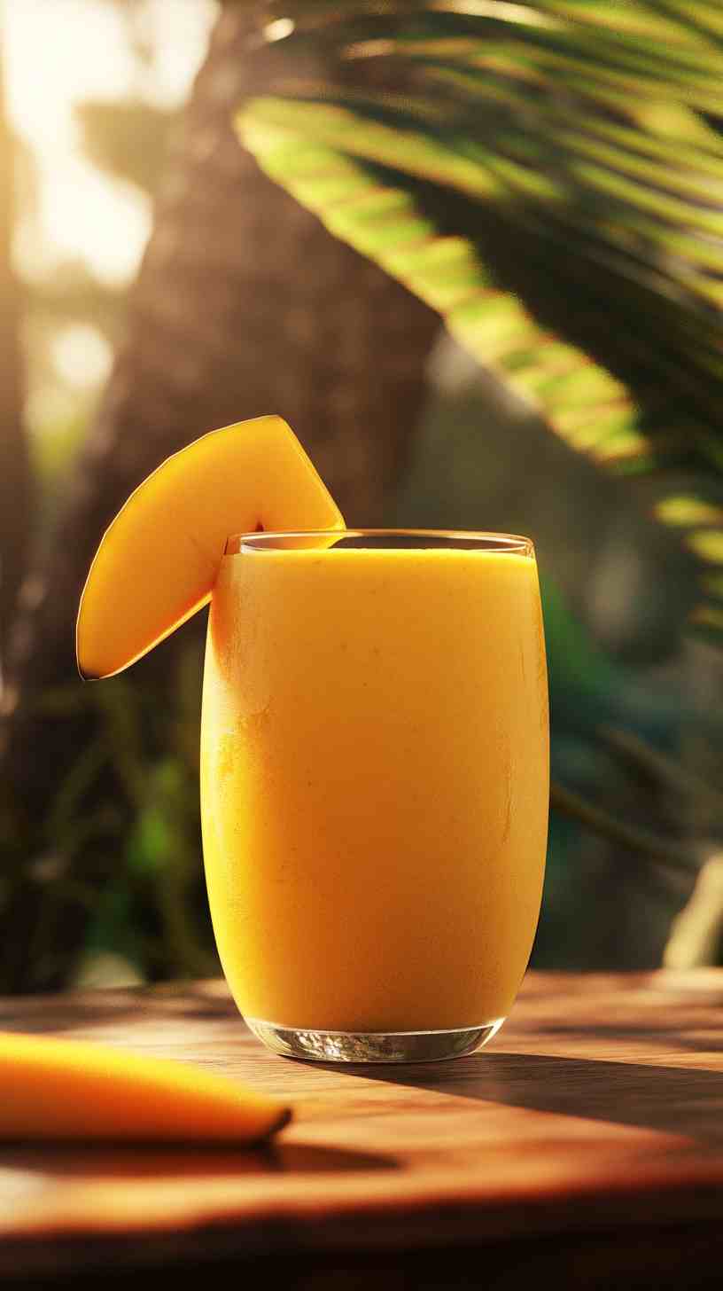 Mango Green Detox Smoothie