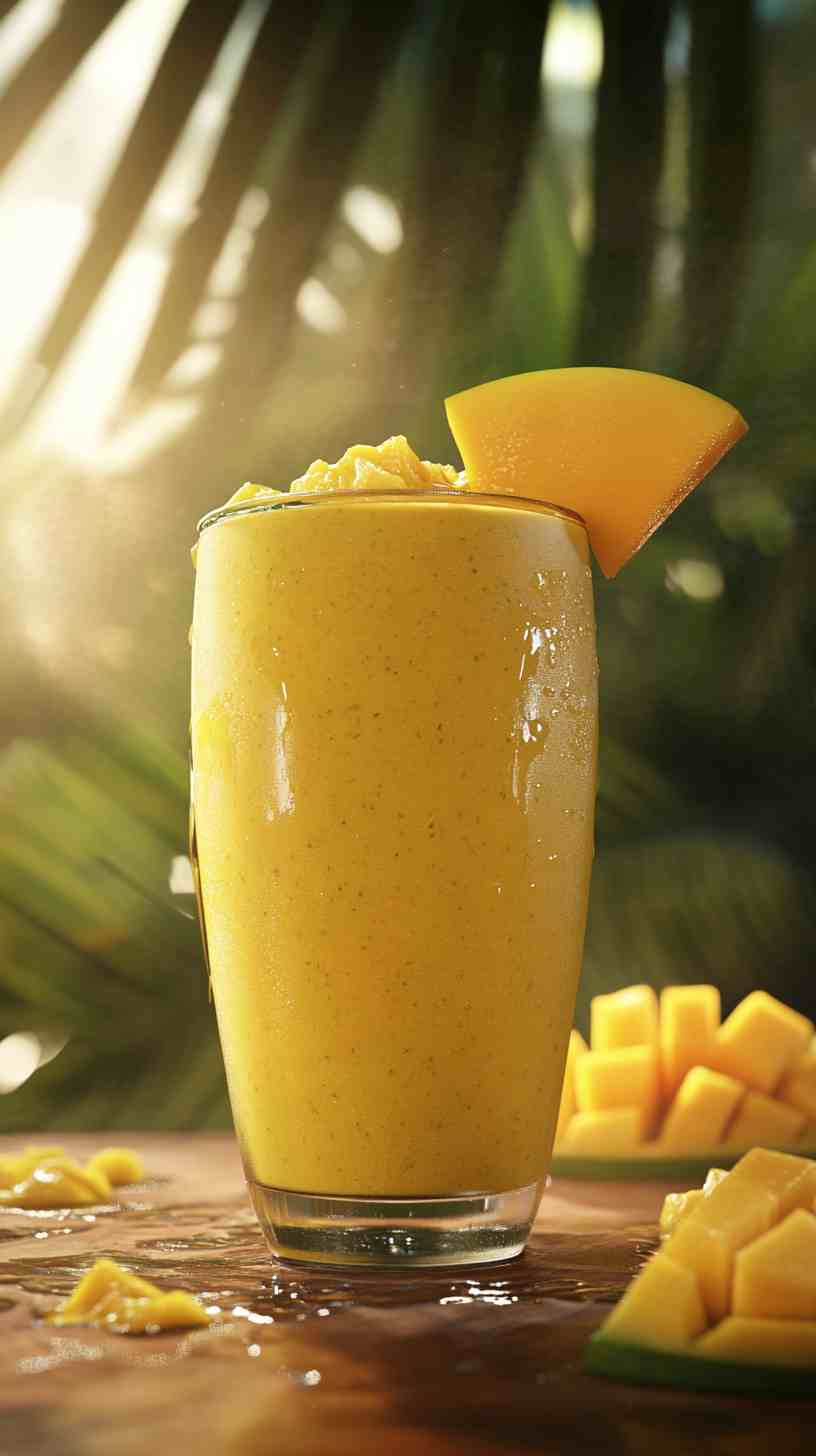 Mango Green Detox Smoothie