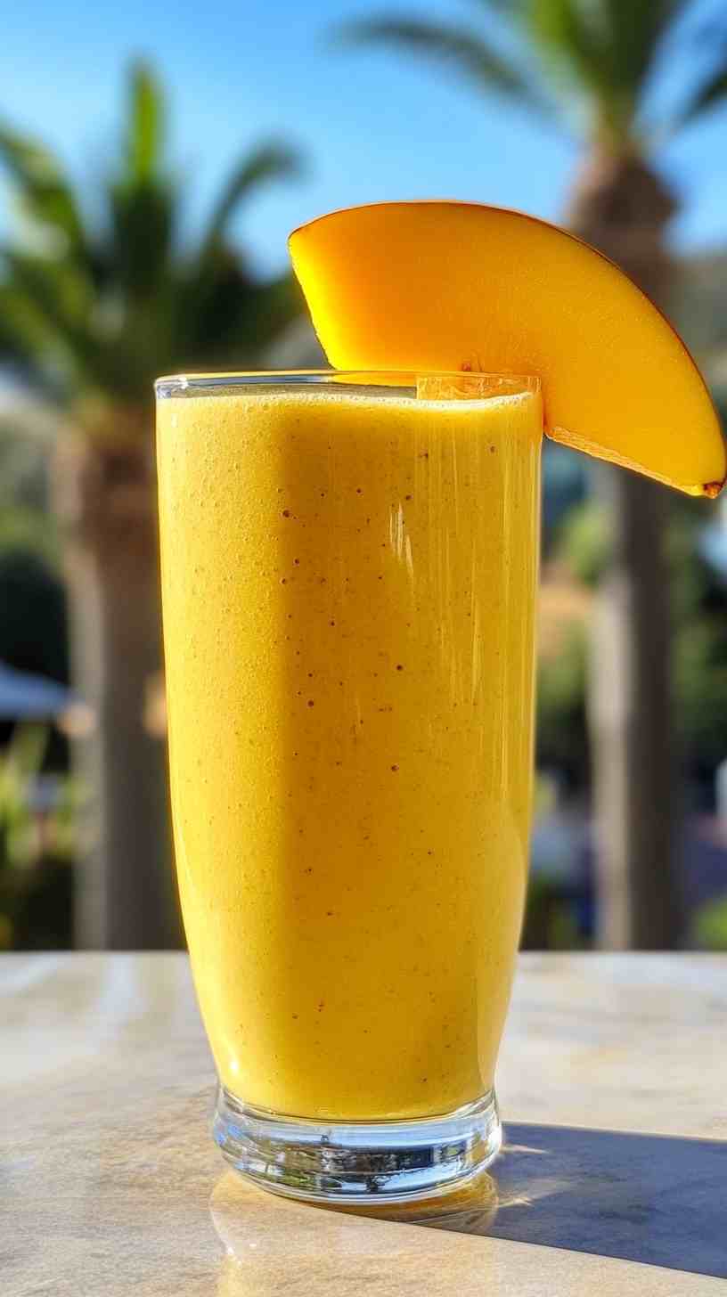 Mango Green Detox Smoothie