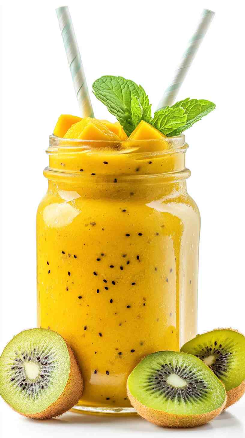 Mango Kiwi Boost Smoothie