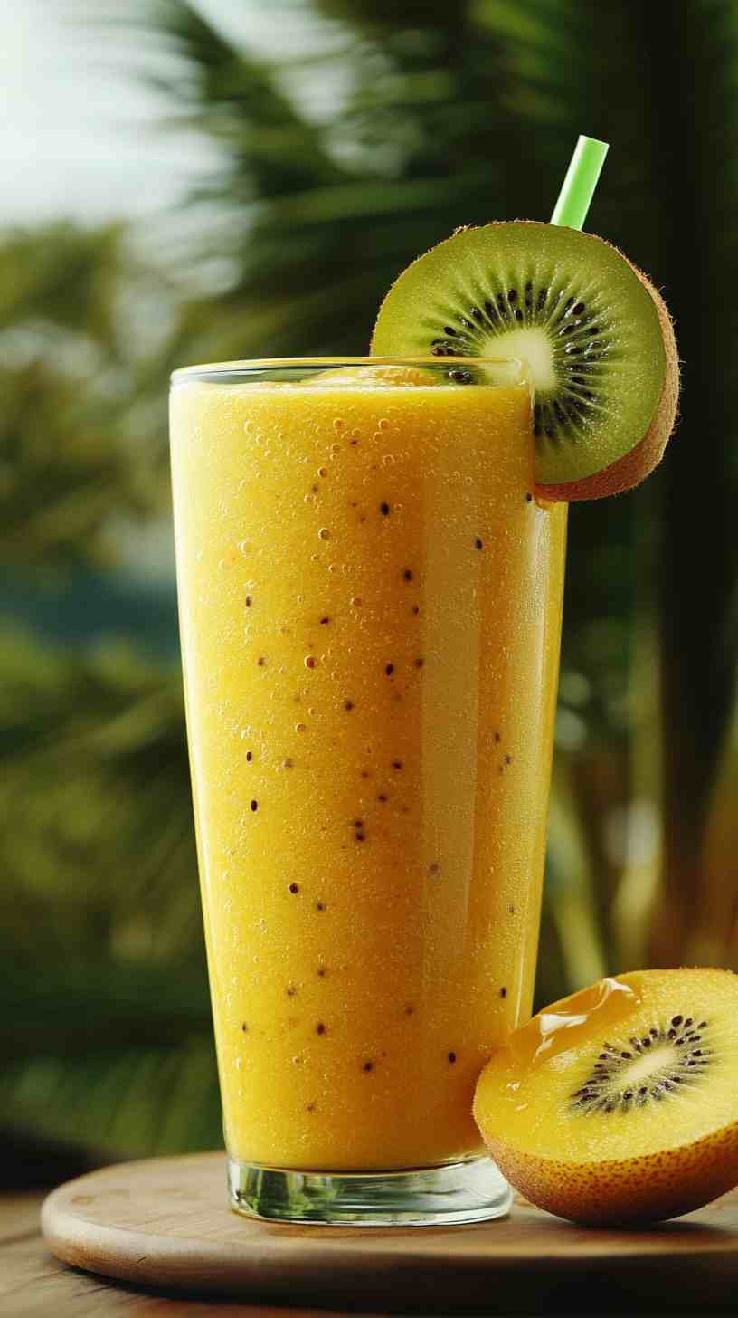 Mango Kiwi Boost Smoothie
