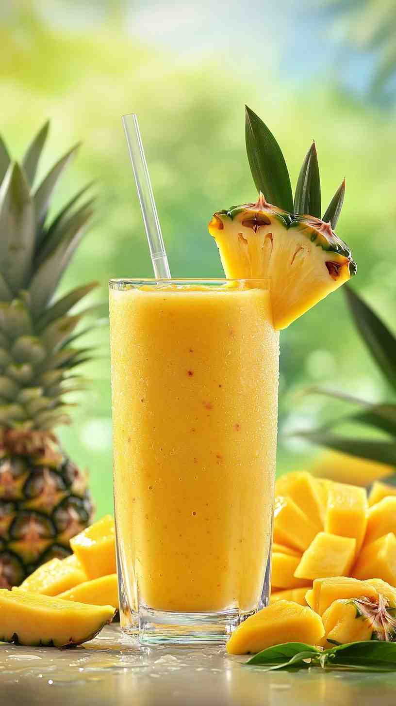 Mango Pineapple Paradise Smoothie