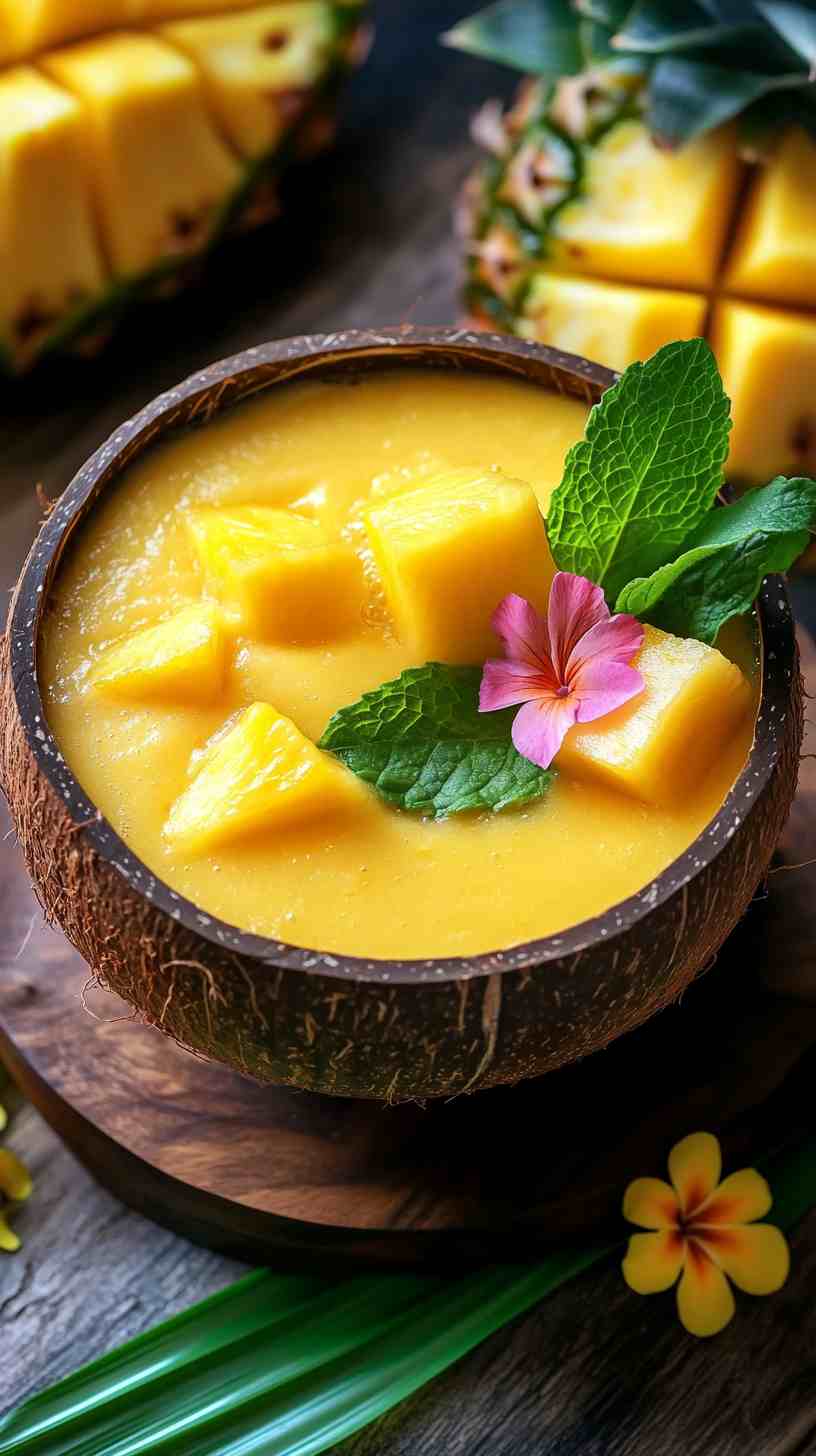 Mango Pineapple Paradise Smoothie
