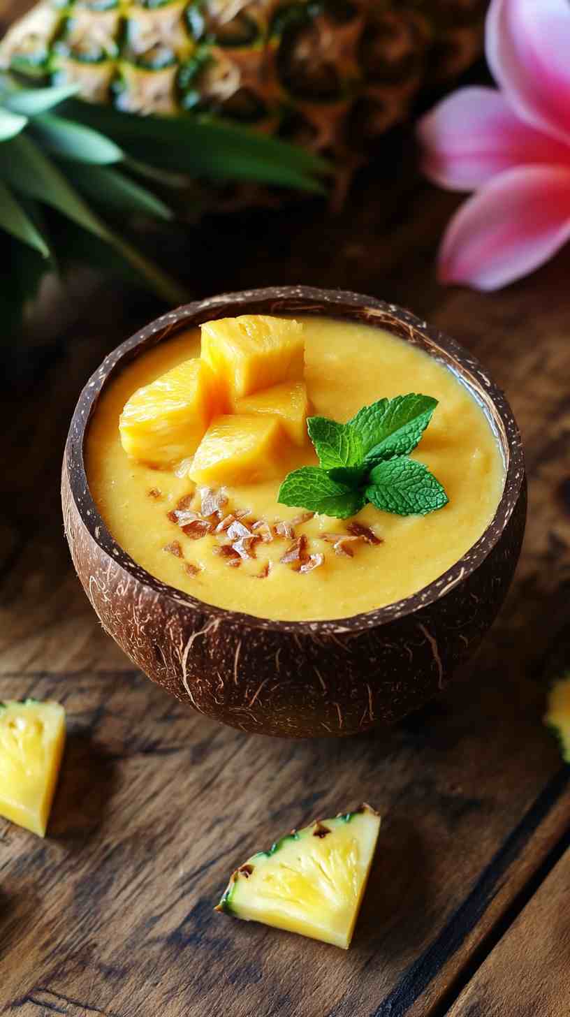 Mango Pineapple Paradise Smoothie