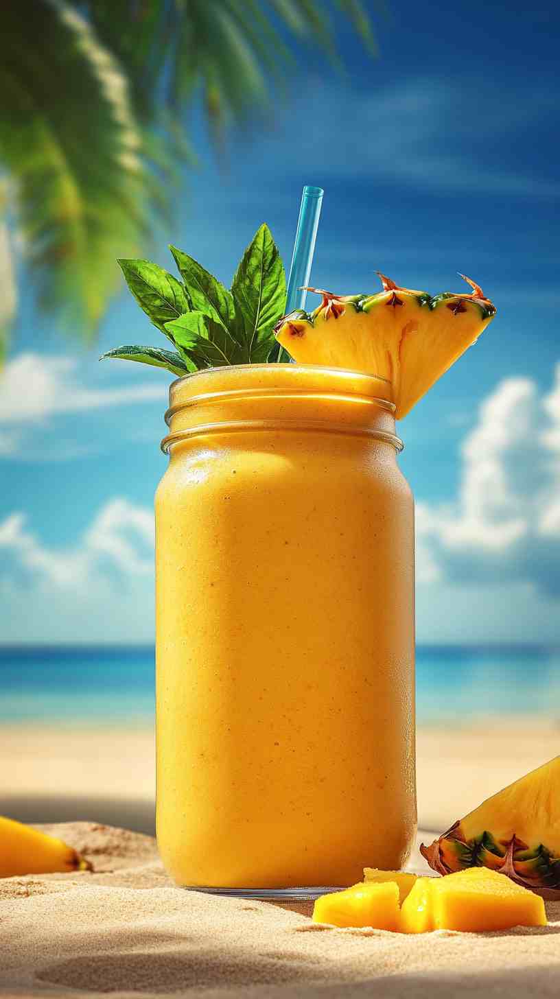 Mango Pineapple Paradise Smoothie