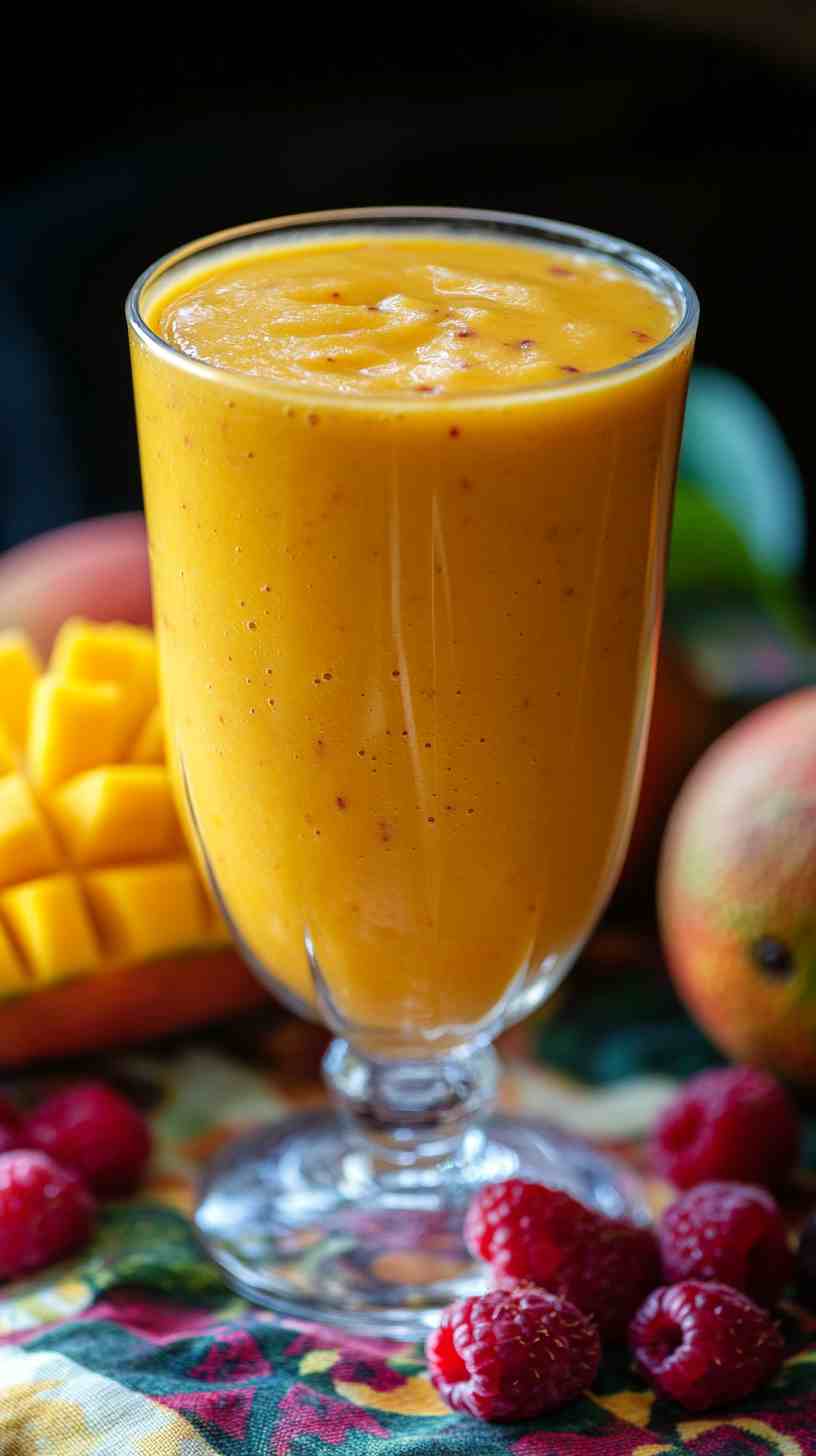 Mango and Berry Dream Smoothie