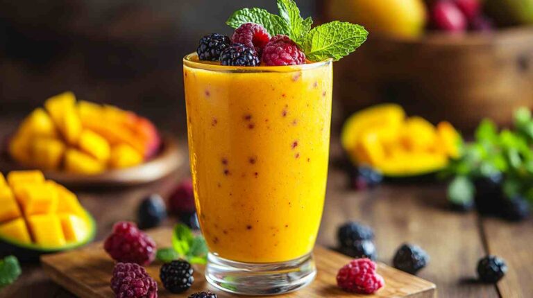 Mango and Berry Dream Smoothie