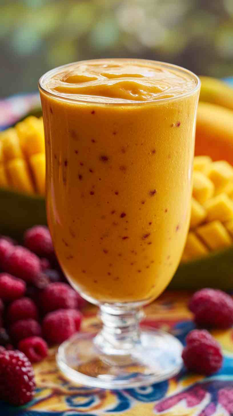Mango and Berry Dream Smoothie