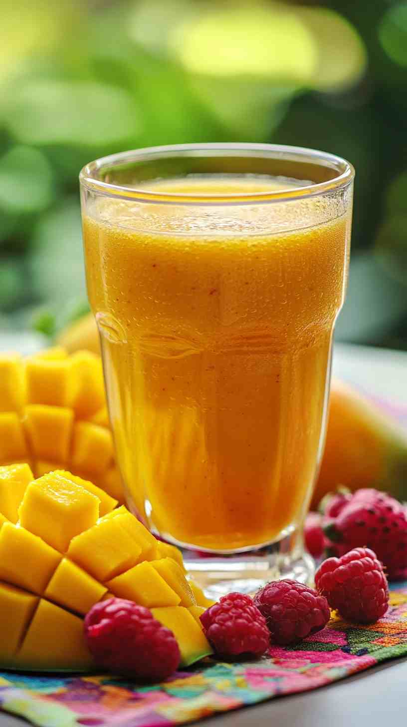 Mango and Berry Dream Smoothie