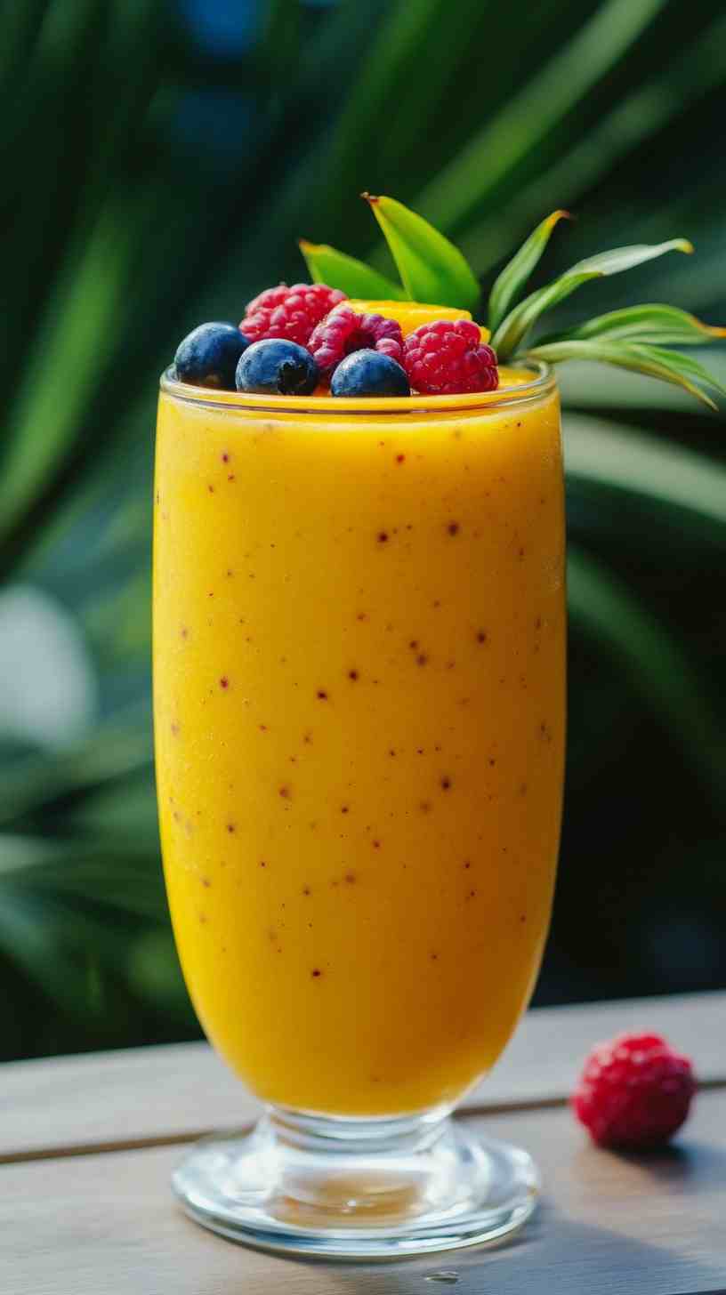 Mango and Berry Dream Smoothie