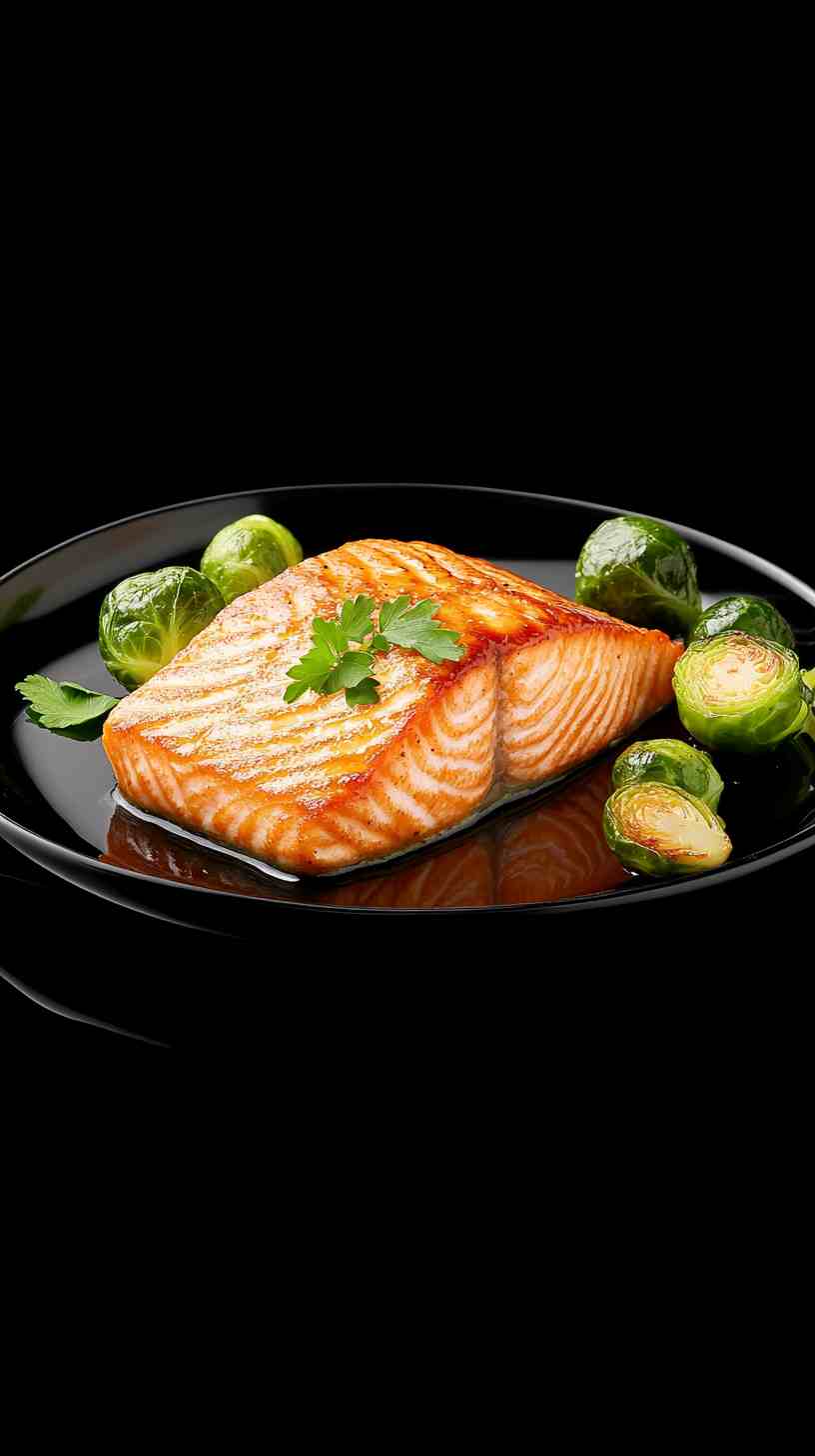 Maple Dijon Air Fryer Salmon