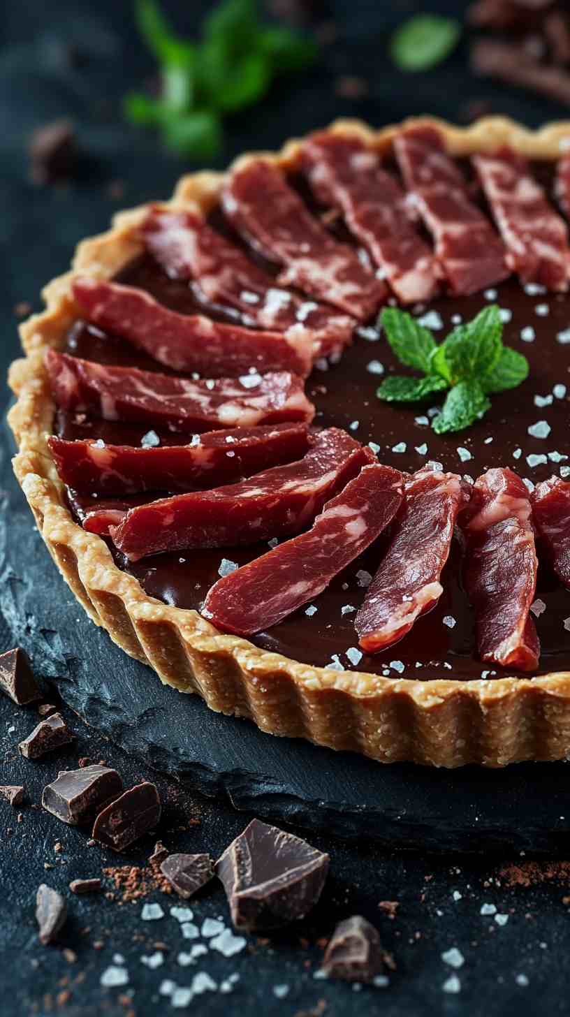 Meat Lover’s Chocolate Tart