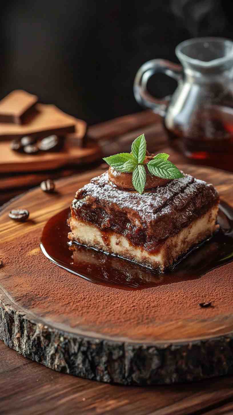 Meat-Lover’s Tiramisu with Espresso-Braised Pork