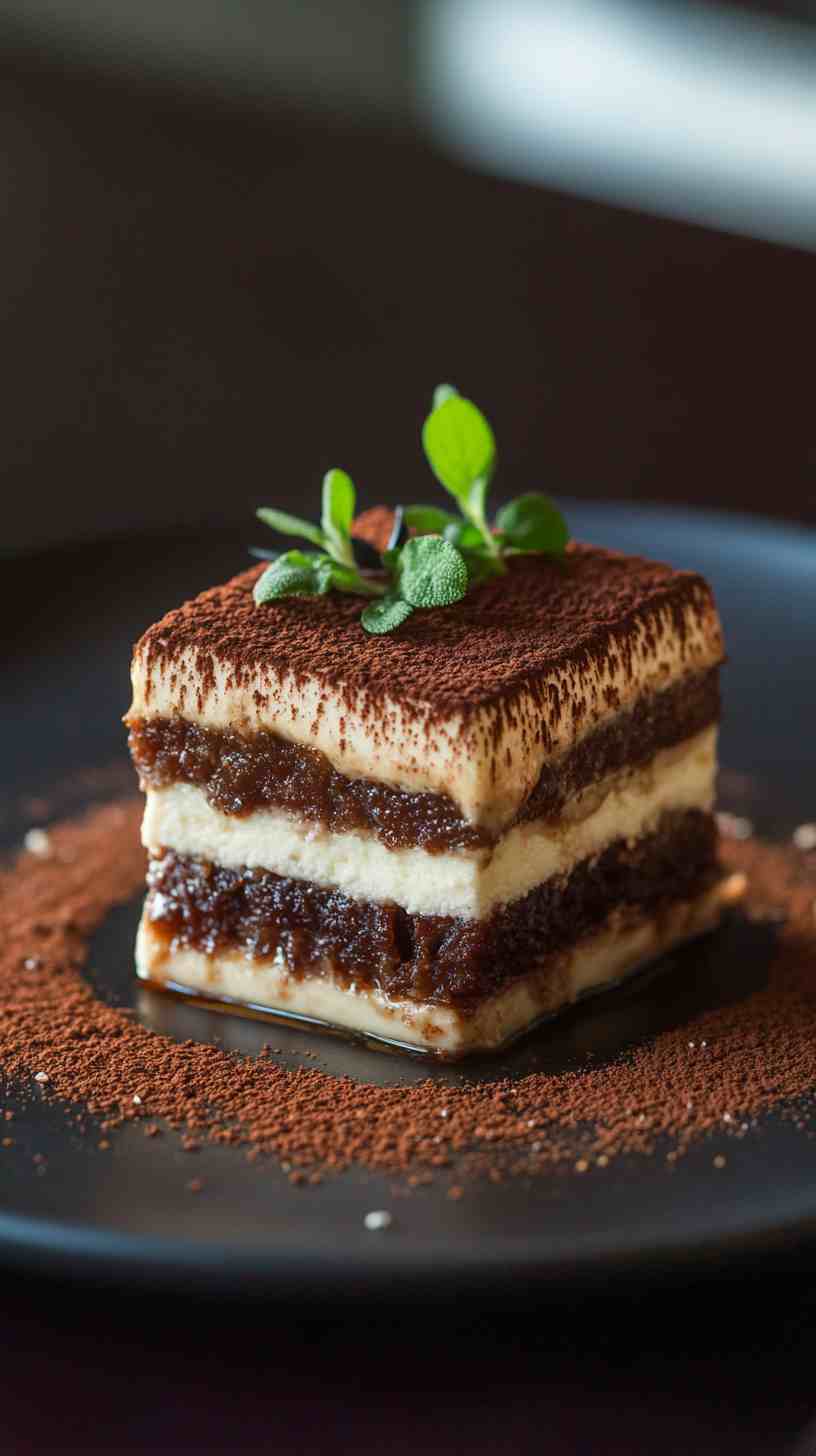 Meat-Lover’s Tiramisu with Espresso-Braised Pork