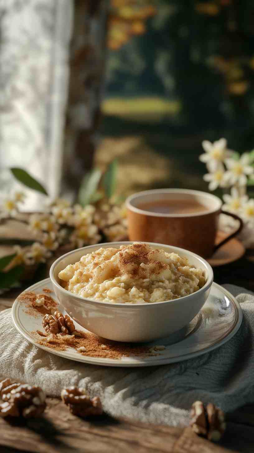 Oatmeal with Apple and Cinnamon
