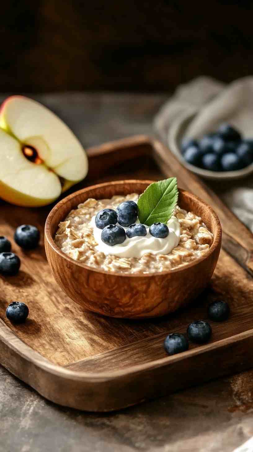 Oatmeal with Apple and Cinnamon