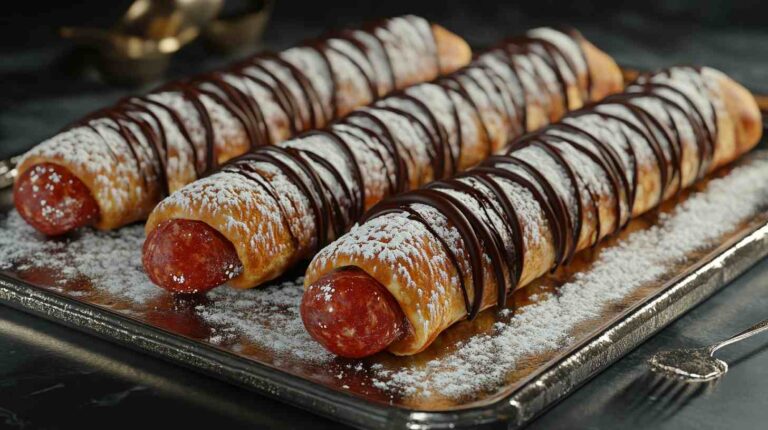 Pepperoni-Stuffed Cannoli