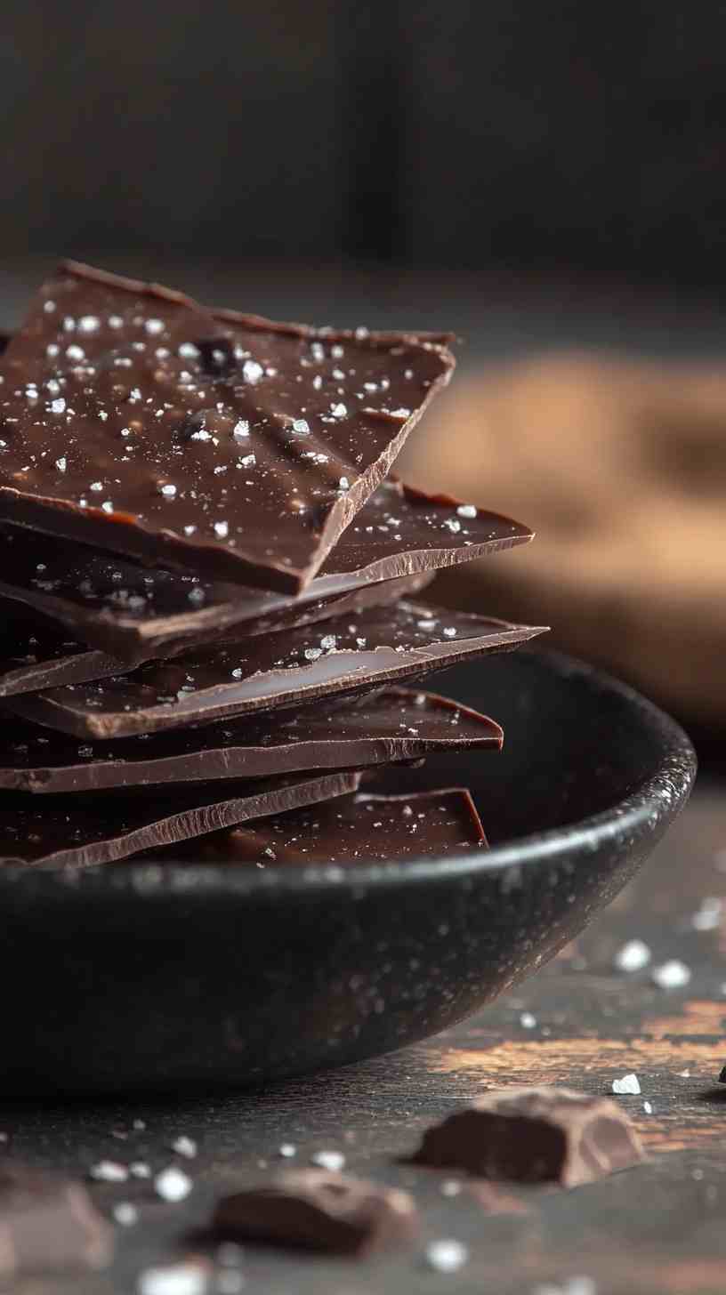 Pork Crackling Chocolate Bark