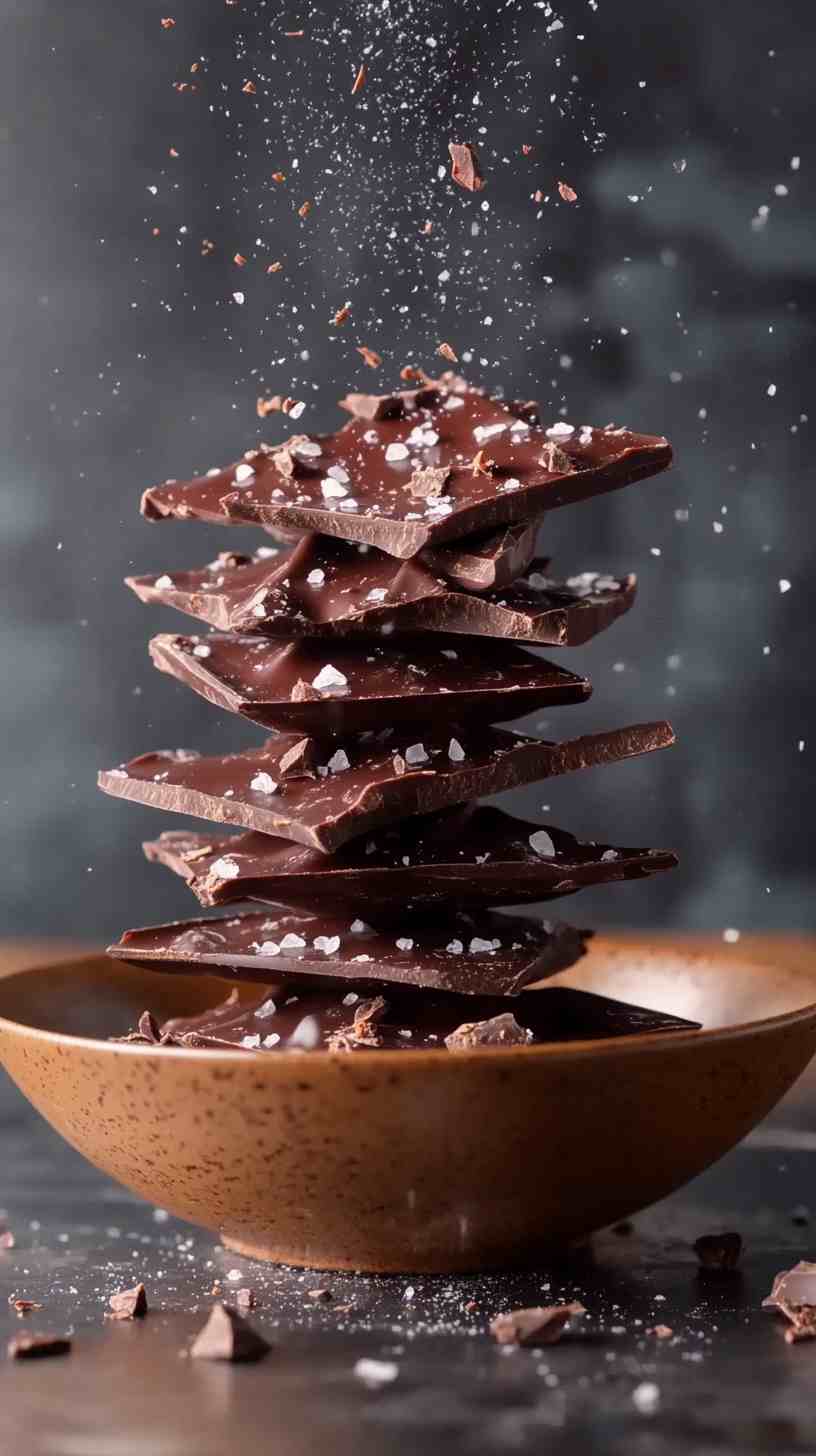 Pork Crackling Chocolate Bark