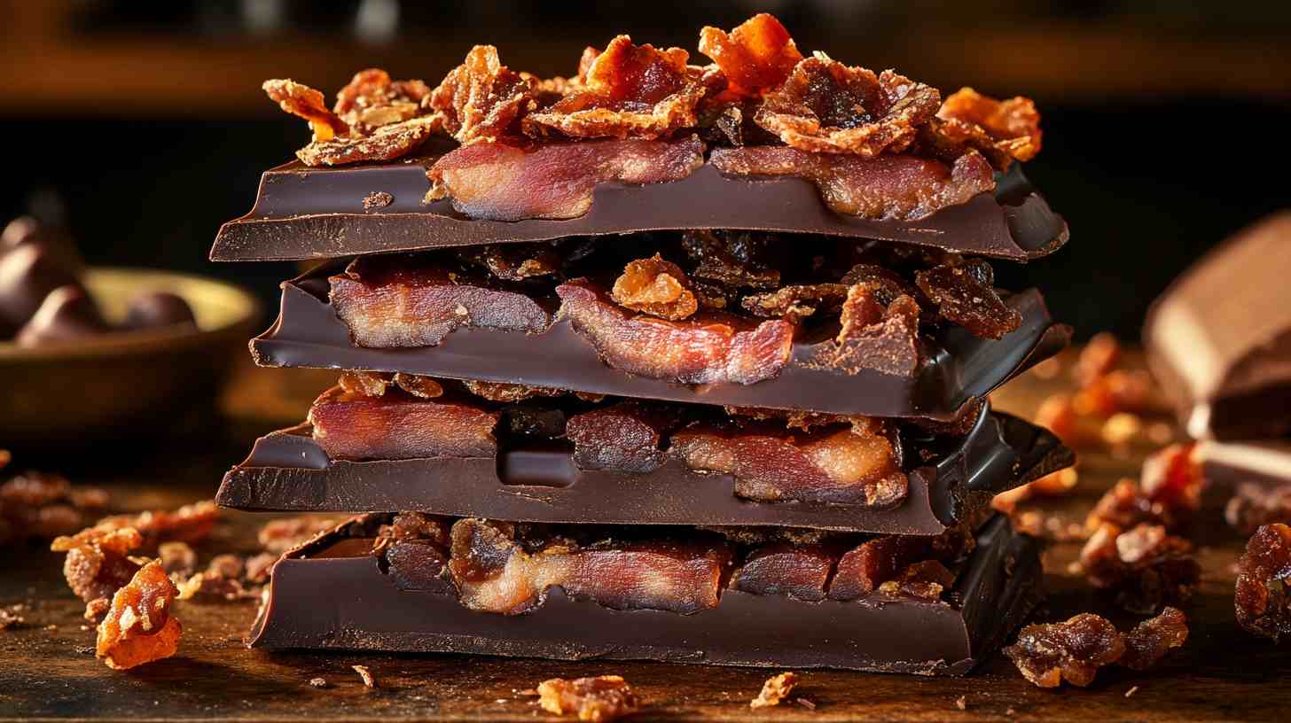 Pork Crackling Chocolate Bark