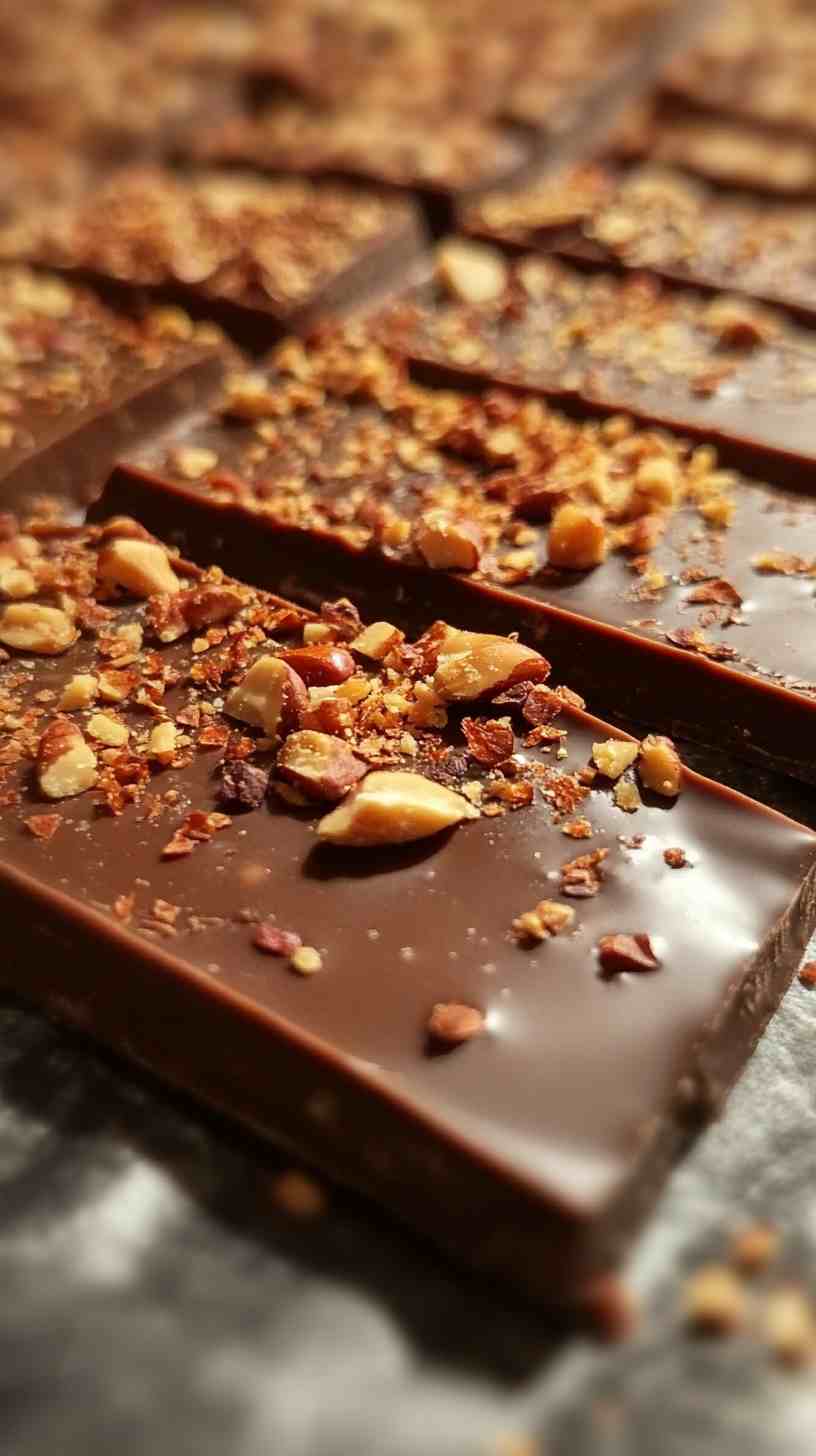 Pork Crackling Chocolate Bark