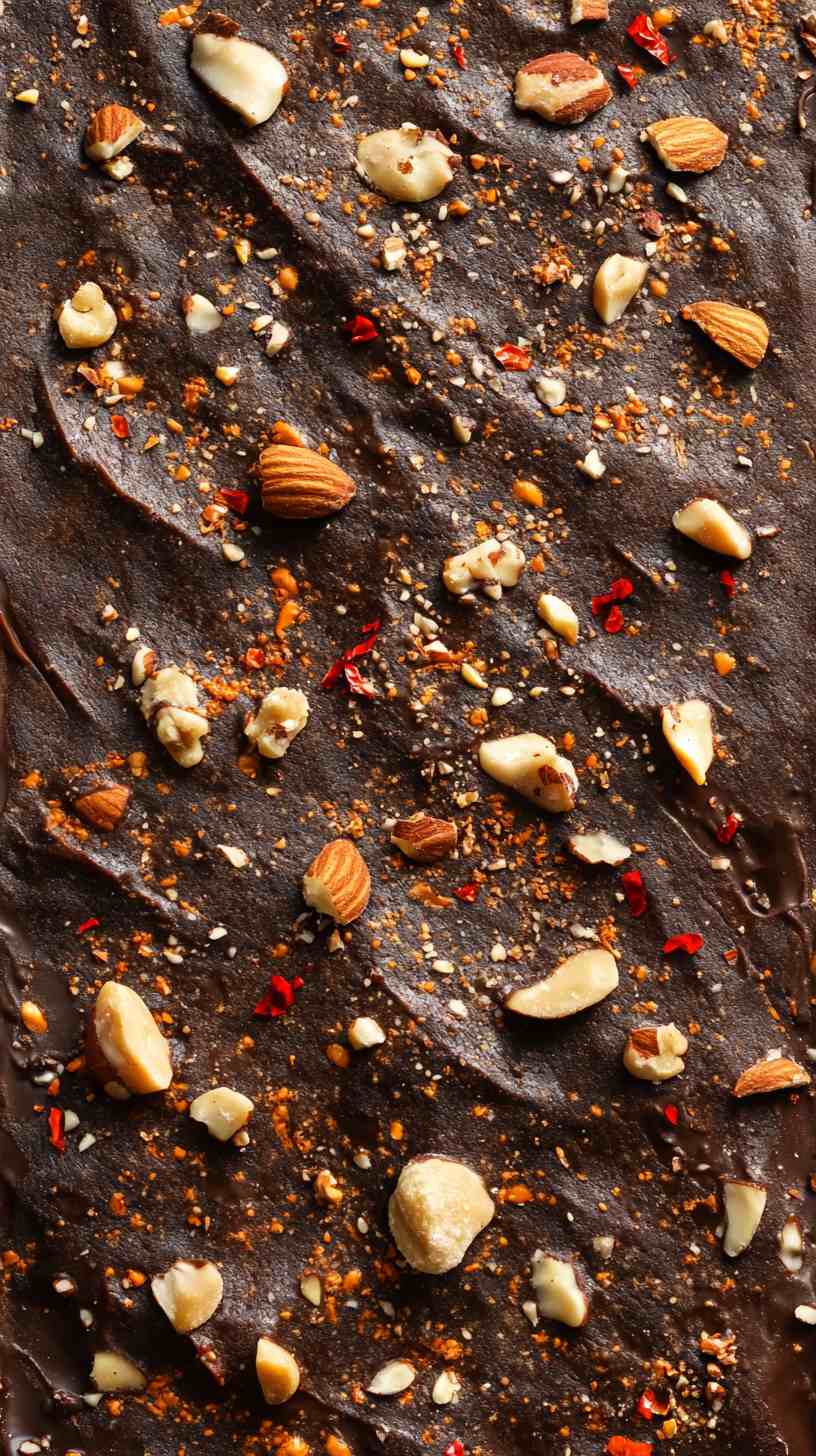 Pork Crackling Chocolate Bark