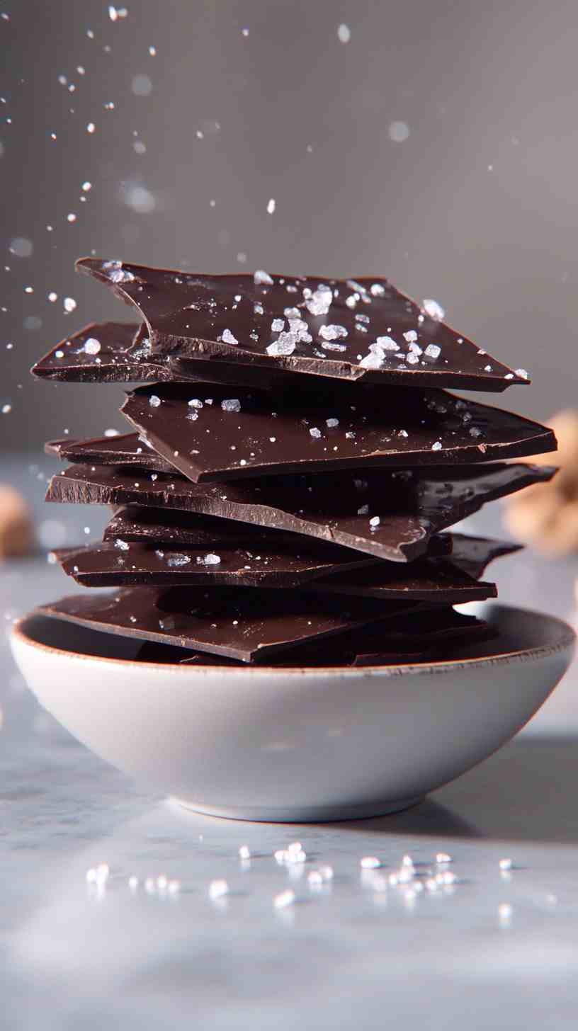 Pork Crackling Chocolate Bark