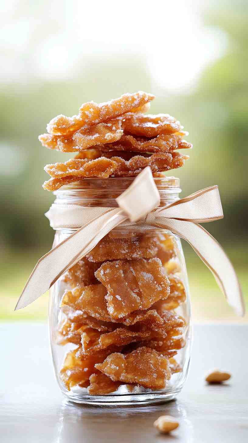 Pork Crackling Peanut Brittle