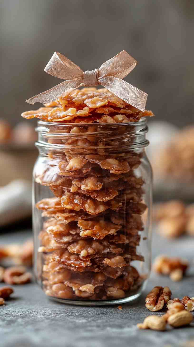 Pork Crackling Peanut Brittle