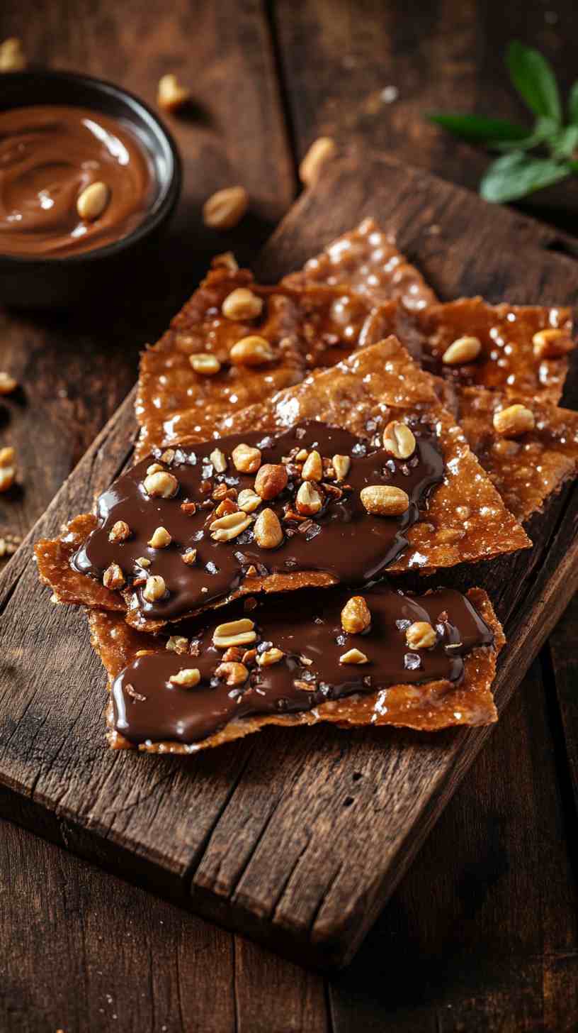 Pork Crackling Peanut Brittle