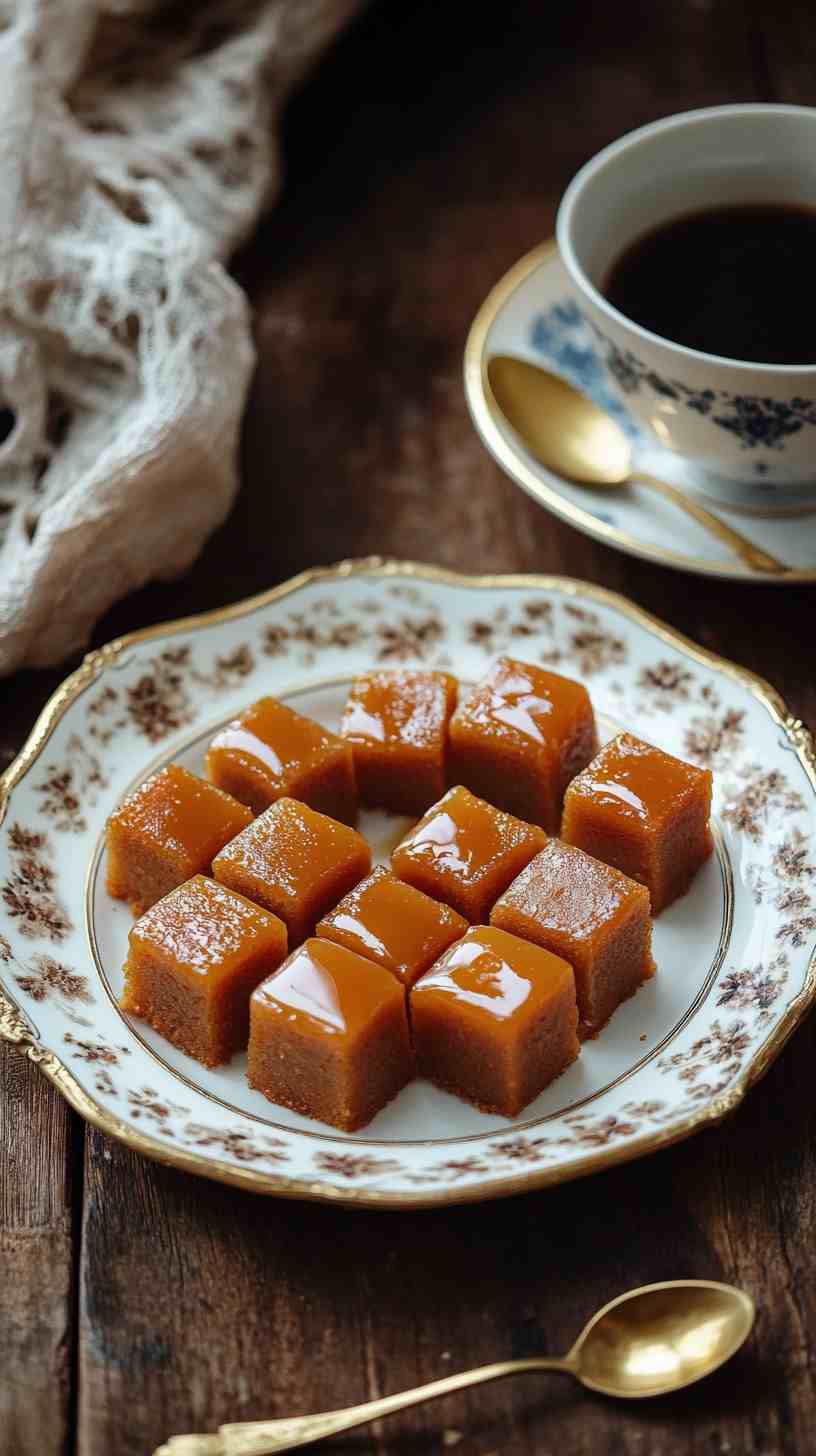 Pork Fat Caramel Brownies