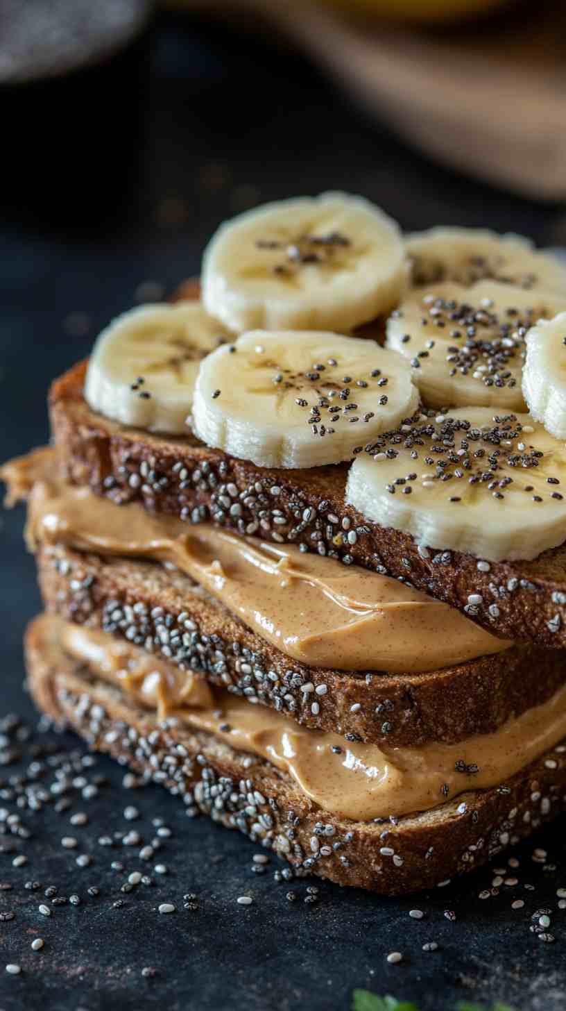 Protein-Packed Peanut Butter Banana Smoothie Gym Meal