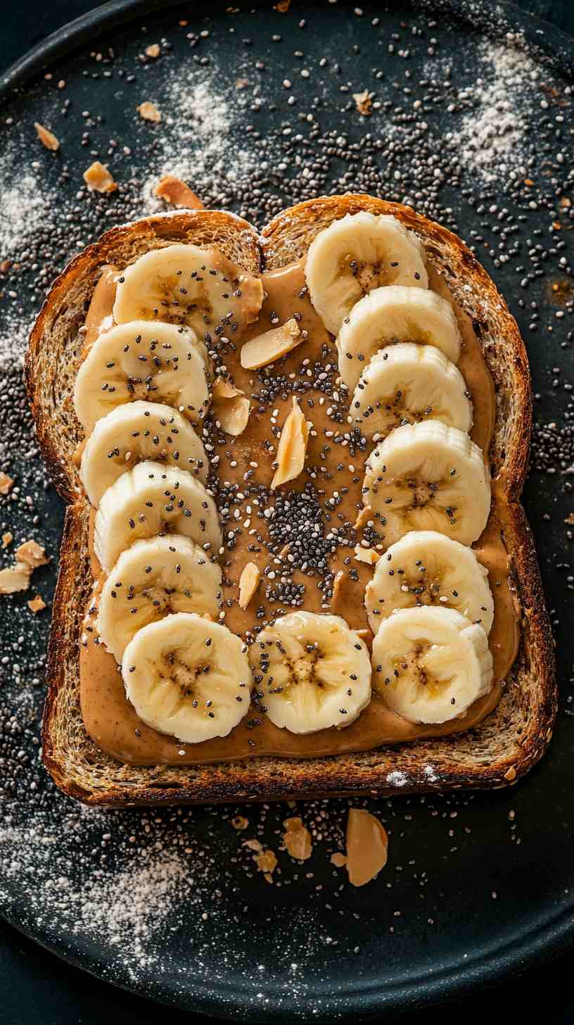 Protein-Packed Peanut Butter Banana Smoothie Gym Meal