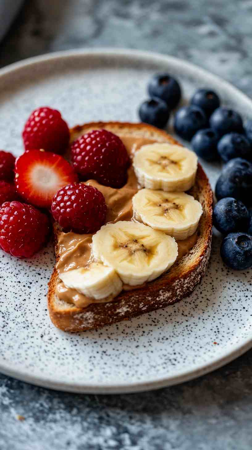 Protein-Packed Peanut Butter Banana Smoothie Gym Meal