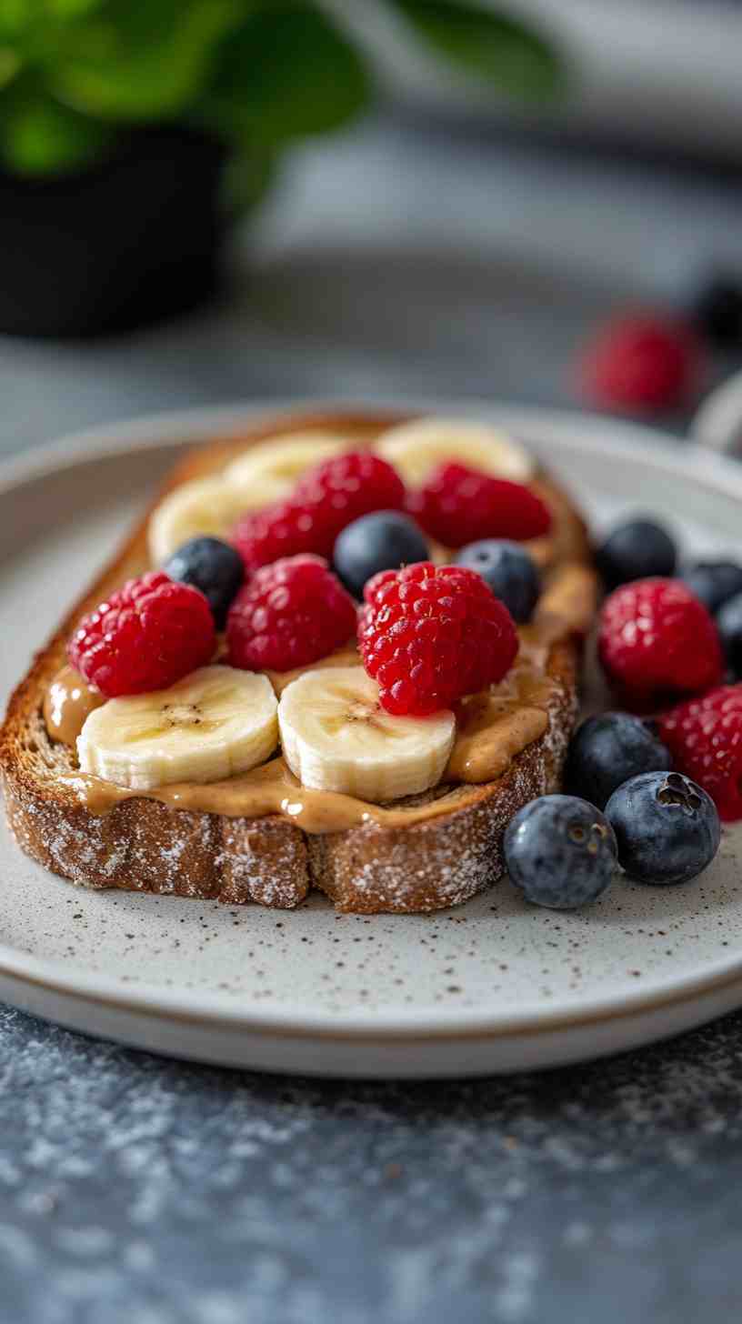 Protein-Packed Peanut Butter Banana Smoothie Gym Meal