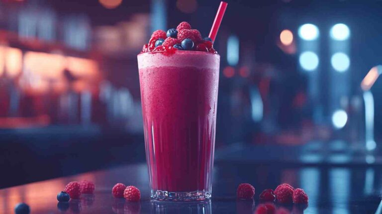 Protein-Packed Smoothie with Berries