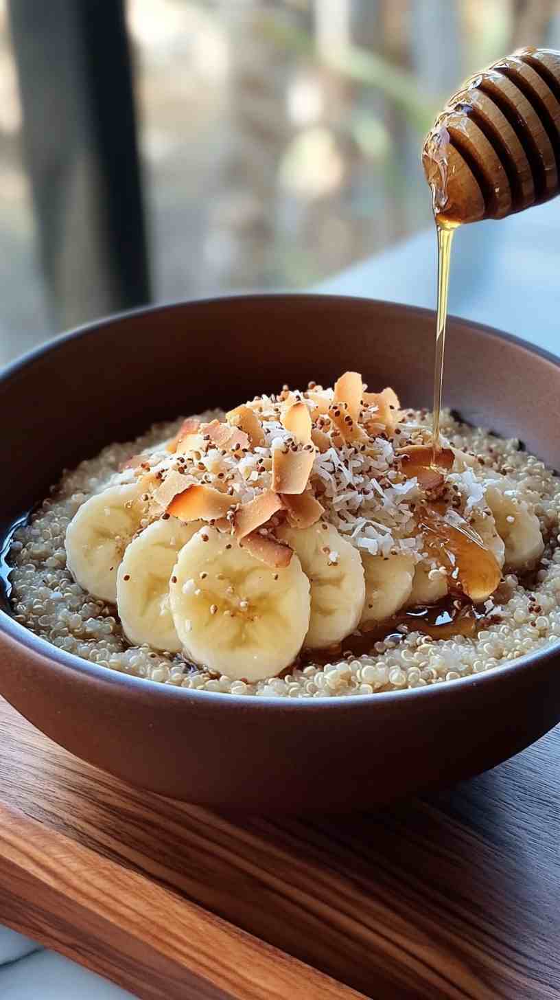 Quinoa Breakfast Bowl with Fresh Fruit
