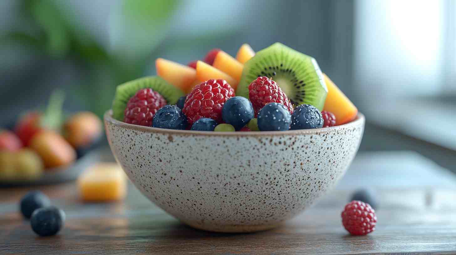 Quinoa Breakfast Bowl with Fresh Fruit