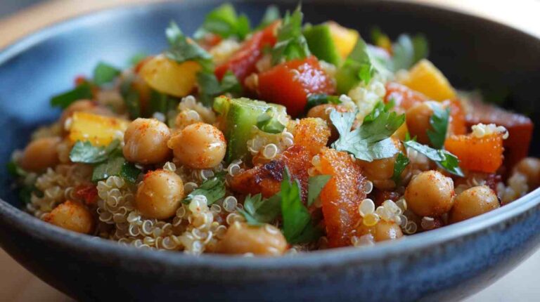 Quinoa and Roasted Vegetable Buddha Bowl