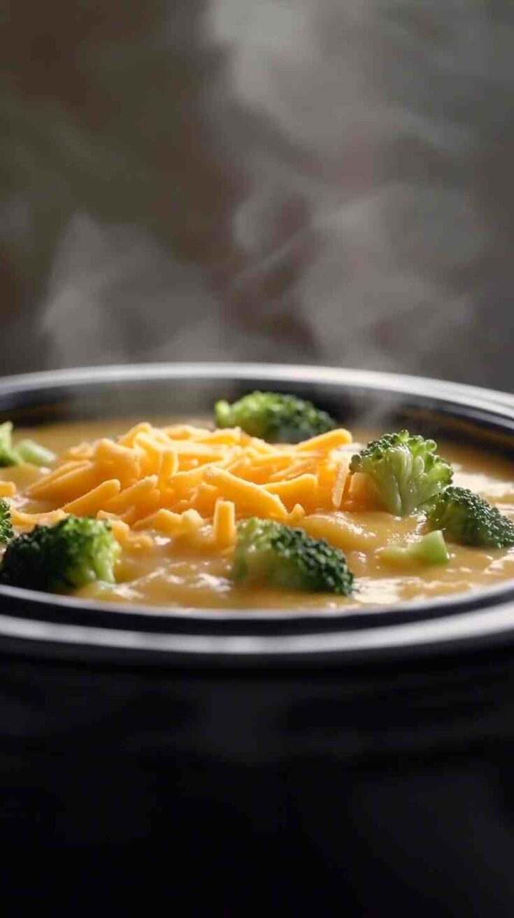 Rich and Creamy Broccoli Cheddar Soup
