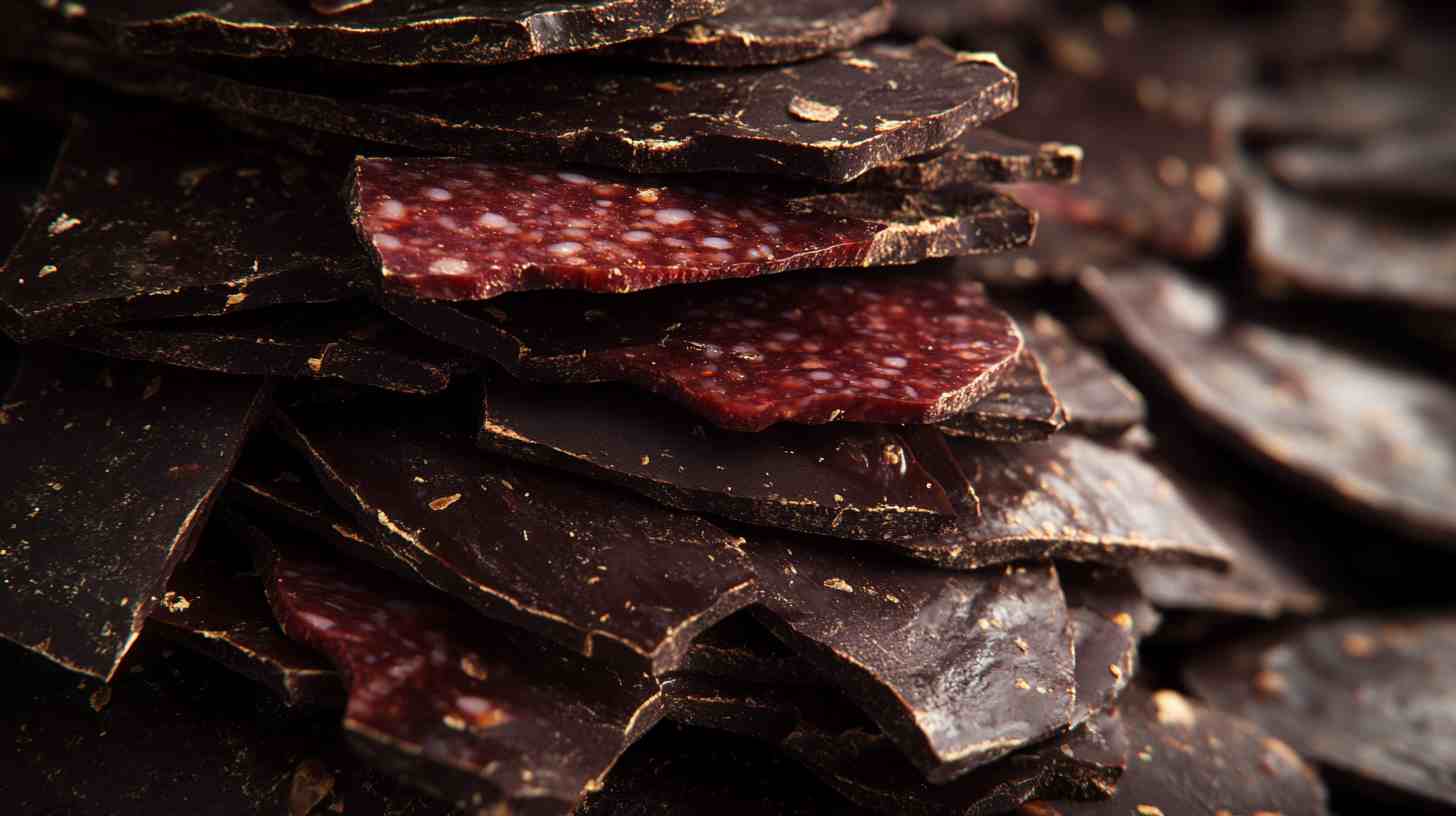 Salami Dark Chocolate Bark